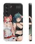 TRIPLE CAUTION AMIA + ARIA Phone Case