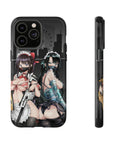 COMBAT MAID SATOMI+FLOR Phone Case