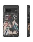 COMBAT MAID SATOMI+FLOR Phone Case