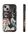 COMBAT MAID SATOMI+FLOR Phone Case