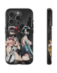 COMBAT MAID SATOMI+FLOR Phone Case