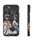 COMBAT MAID SATOMI+FLOR Phone Case