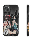 COMBAT MAID SATOMI+FLOR Phone Case
