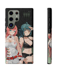 TRIPLE CAUTION AMIA + ARIA Phone Case