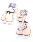 NAKED APRON MEI Sticker/Keychain