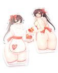 NAKED APRON Acrylic Keychain
