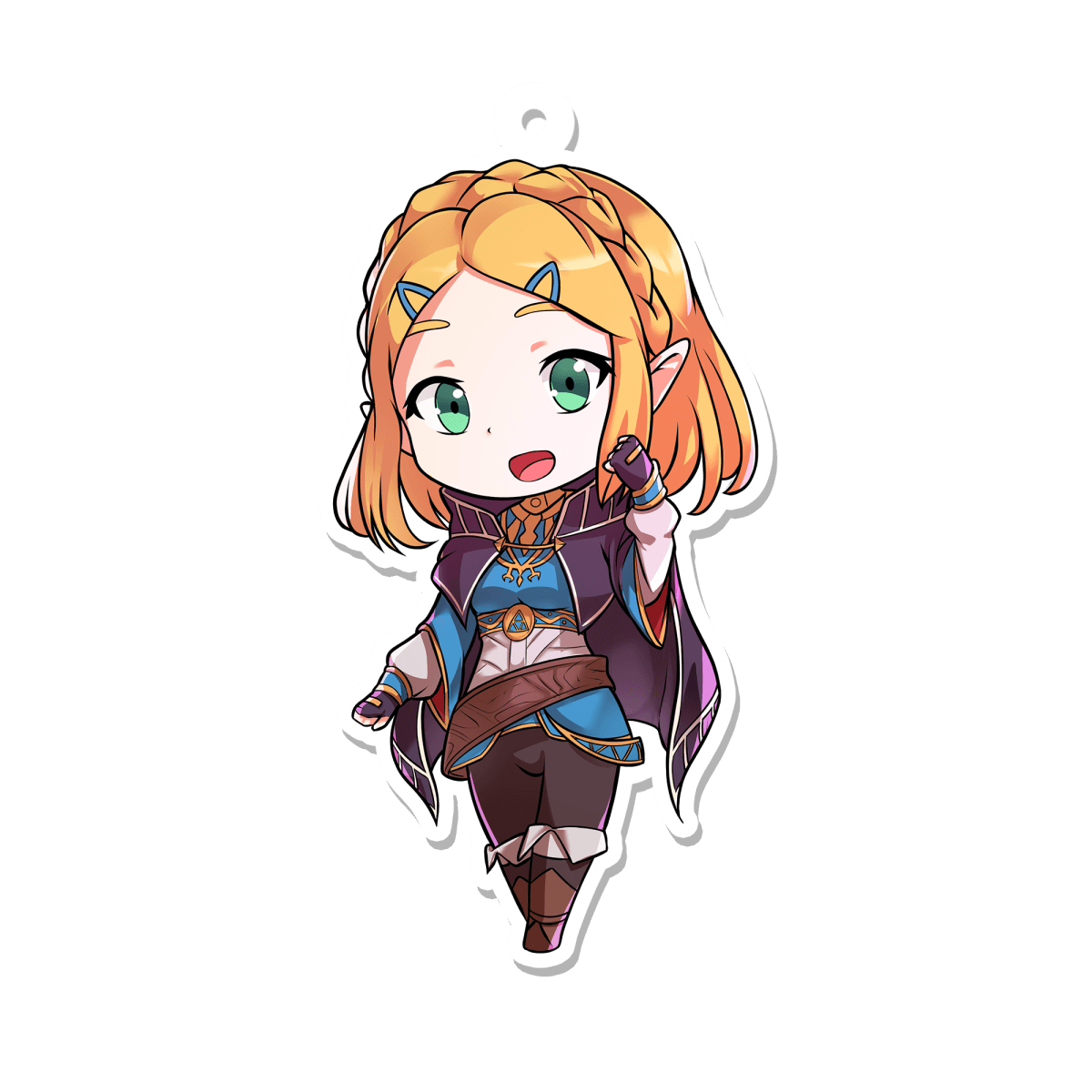 ZELDA BOTW CHIBI Acrylic Keychain – FreshTango