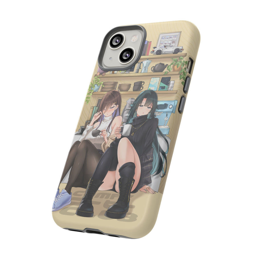 COMFY COFFEE SATOMI+FLOR Phone Case