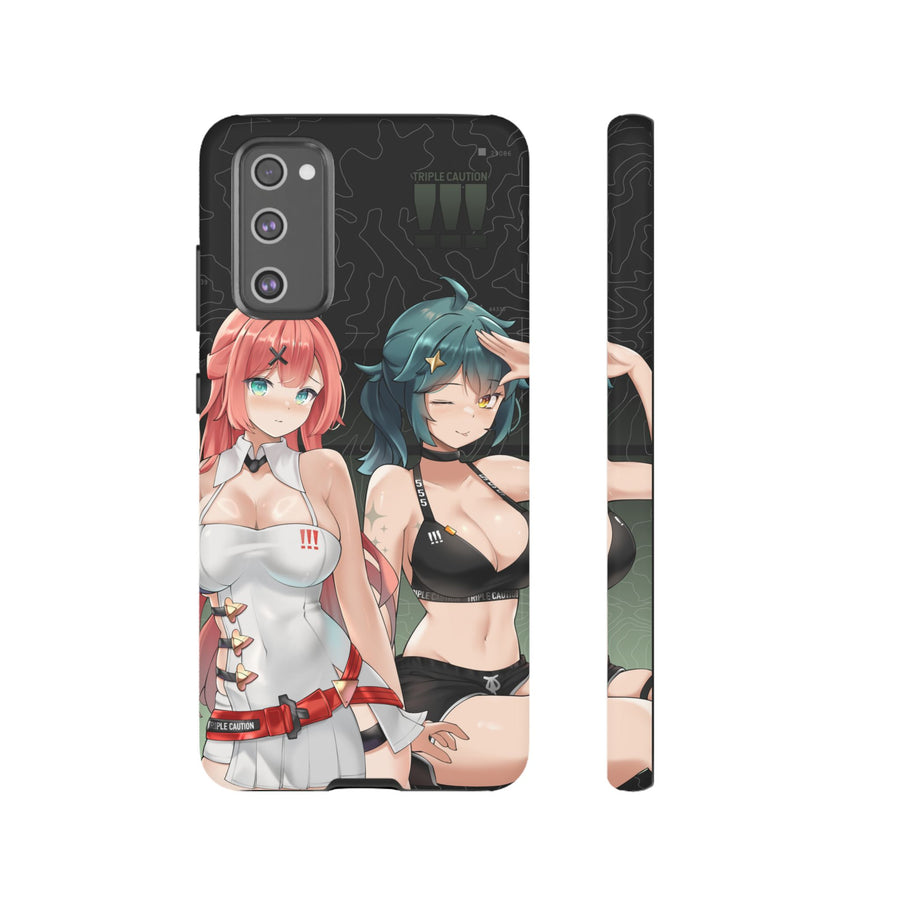 TRIPLE CAUTION AMIA + ARIA Phone Case