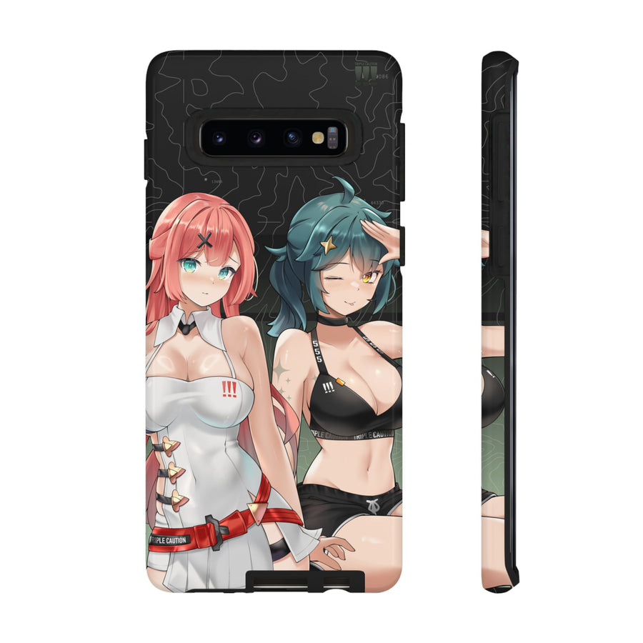 TRIPLE CAUTION AMIA + ARIA Phone Case