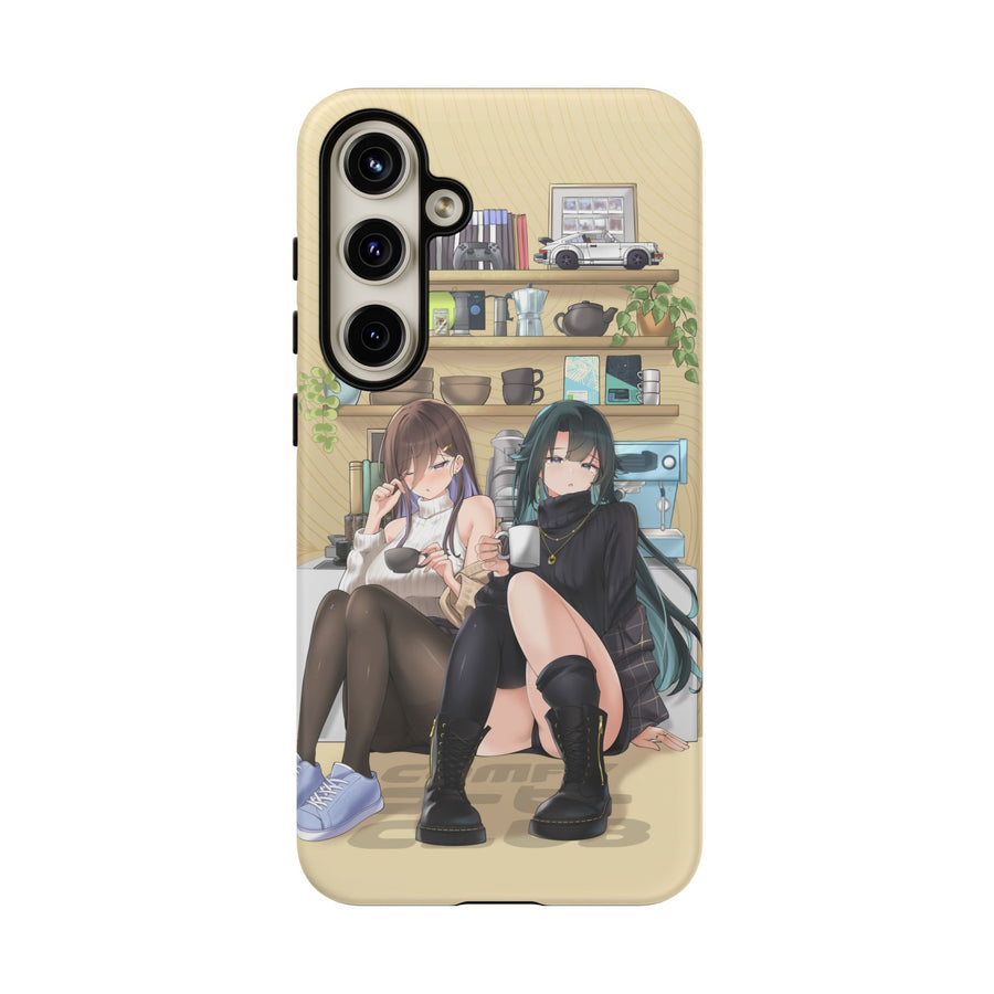 COMFY COFFEE SATOMI+FLOR Phone Case