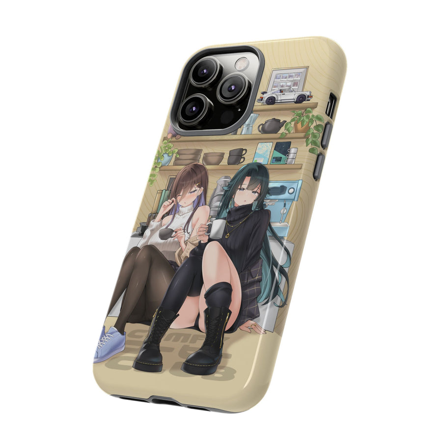 COMFY COFFEE SATOMI+FLOR Phone Case