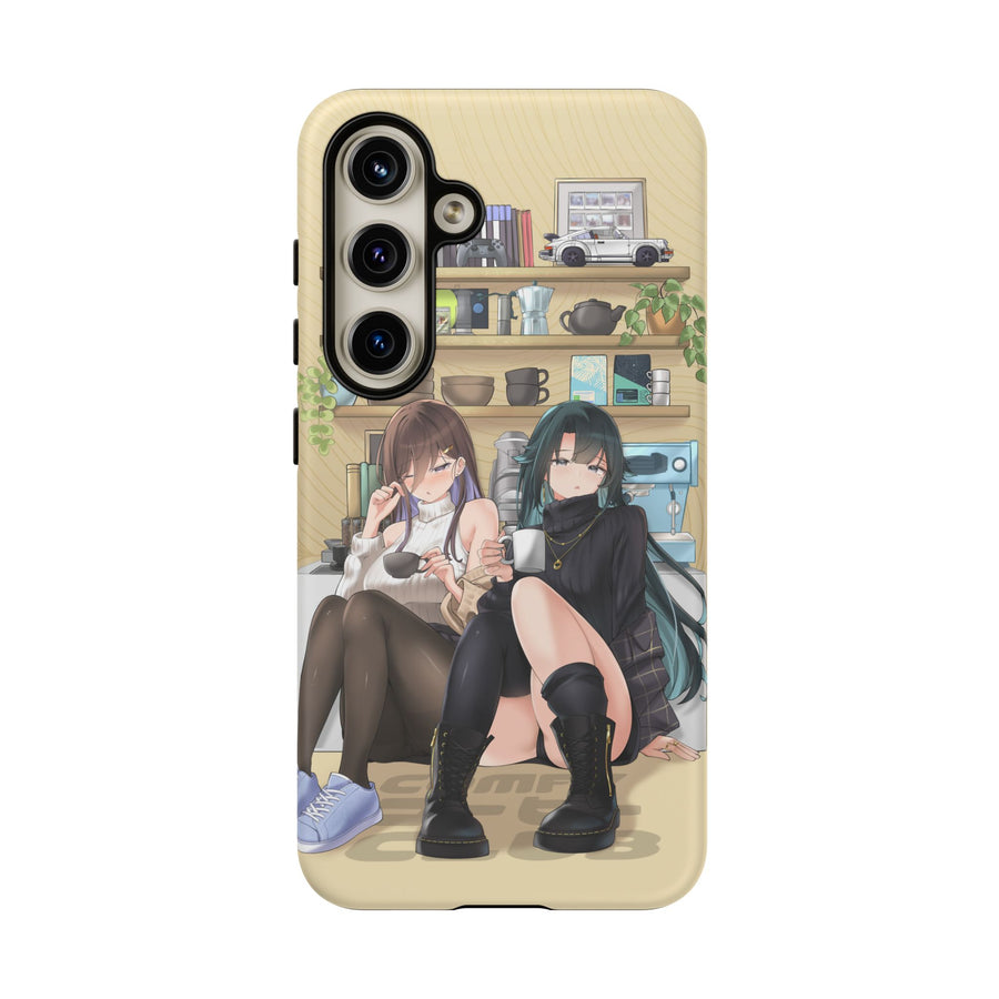 COMFY COFFEE SATOMI+FLOR Phone Case