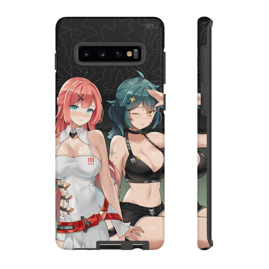 TRIPLE CAUTION AMIA + ARIA Phone Case