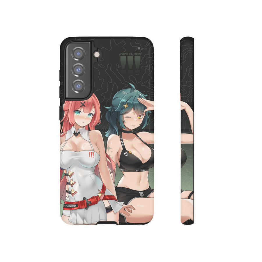 TRIPLE CAUTION AMIA + ARIA Phone Case