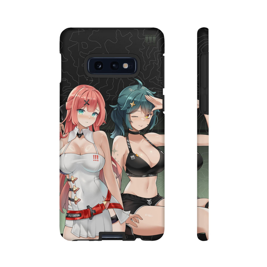 TRIPLE CAUTION AMIA + ARIA Phone Case