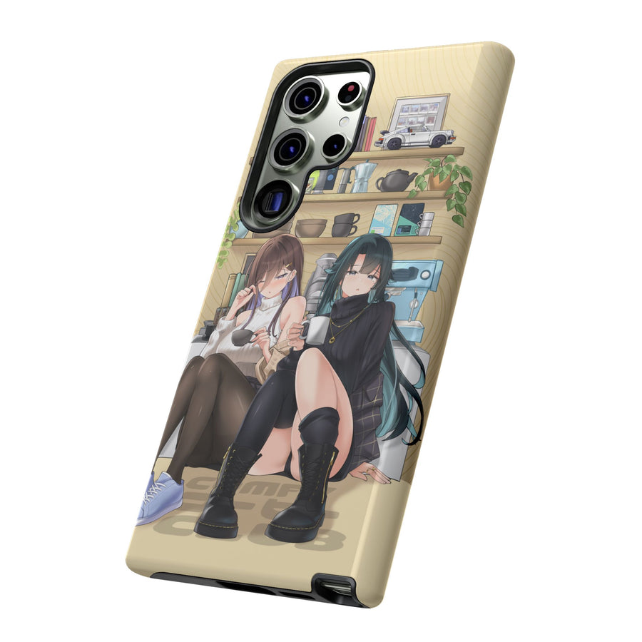 COMFY COFFEE SATOMI+FLOR Phone Case