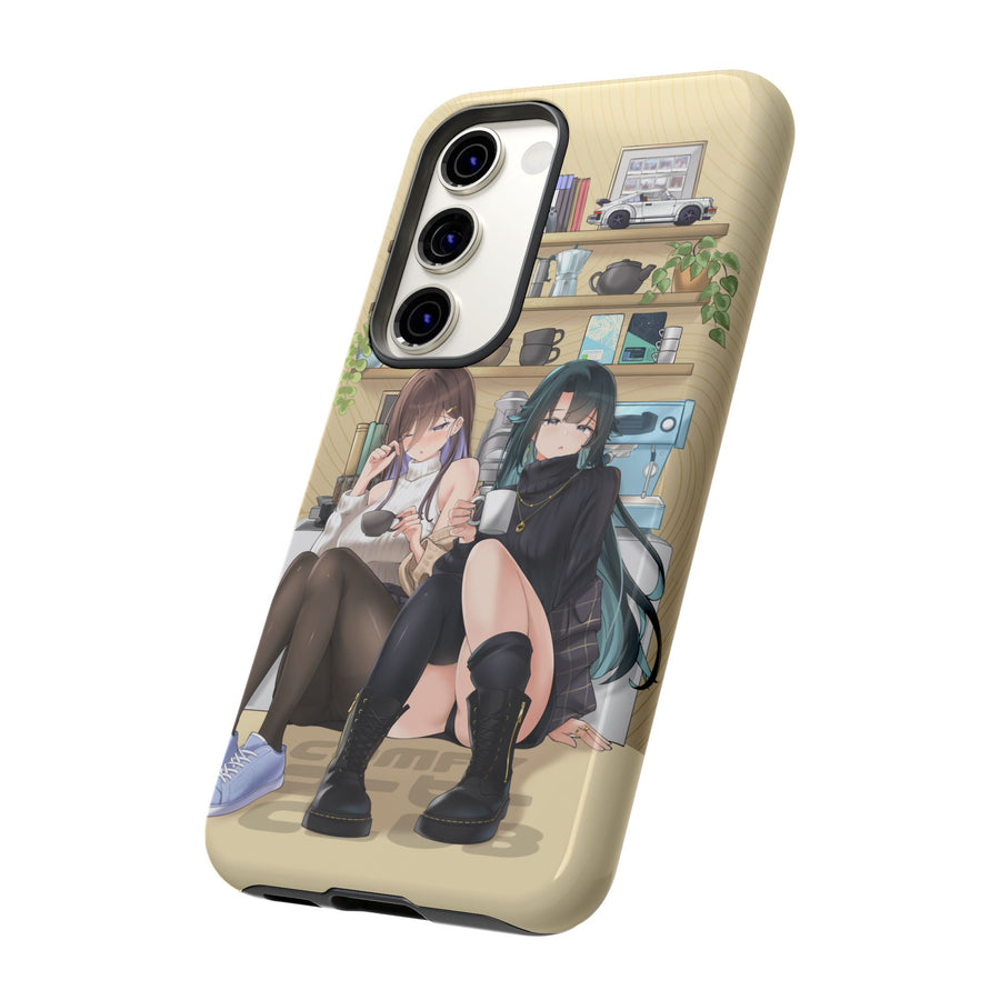 COMFY COFFEE SATOMI+FLOR Phone Case