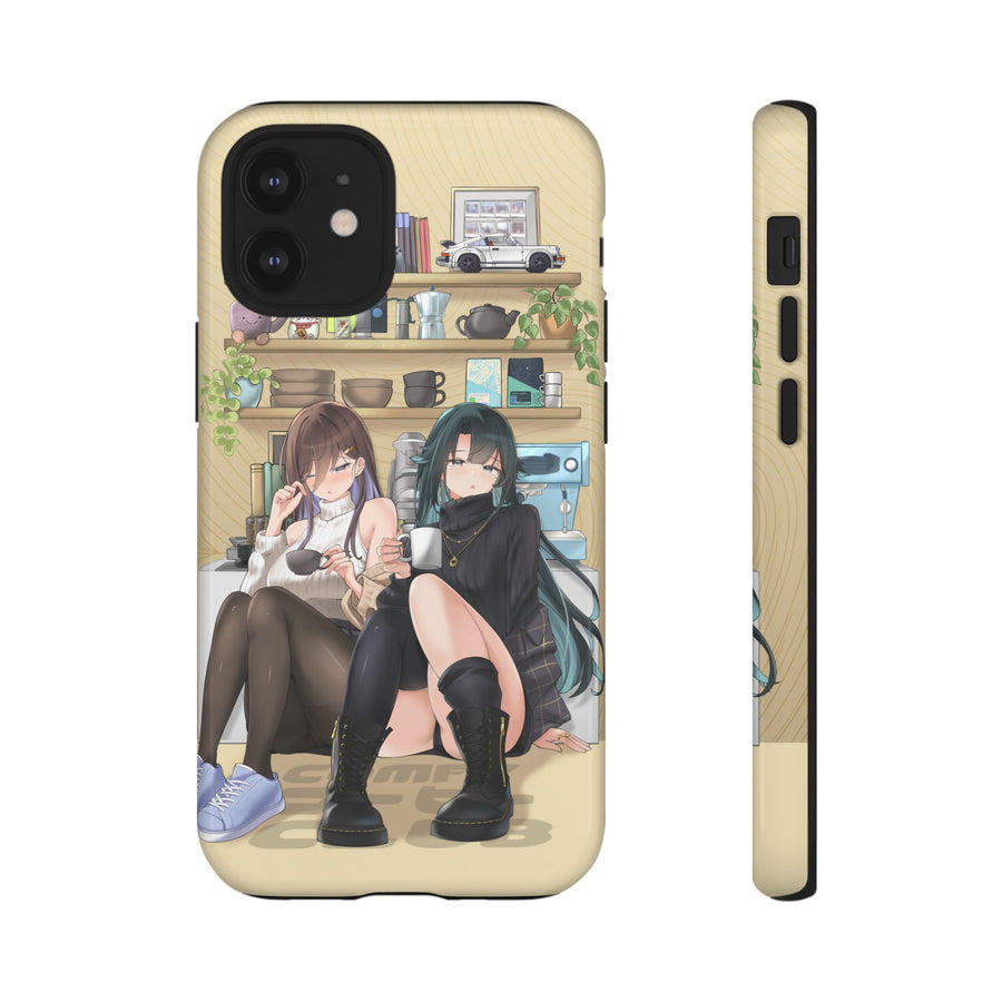 COMFY COFFEE SATOMI+FLOR Phone Case