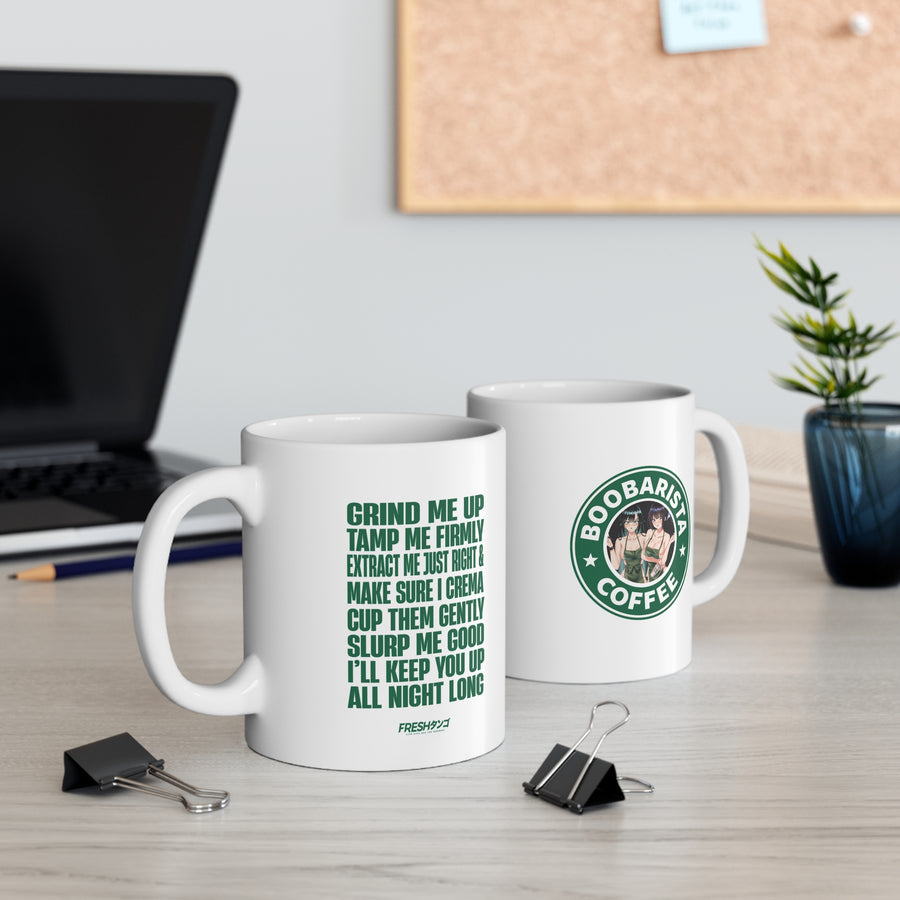 BOOBARISTA COFFEE 11oz Mug