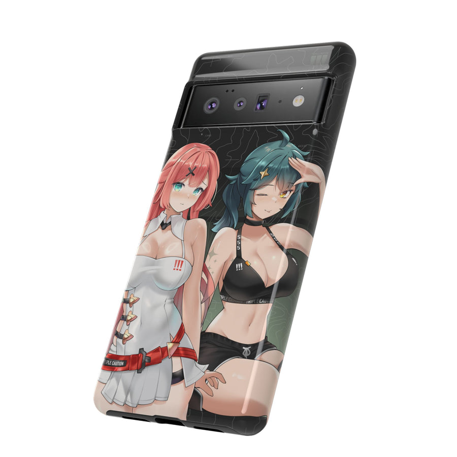 TRIPLE CAUTION AMIA + ARIA Phone Case