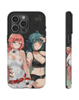 TRIPLE CAUTION AMIA + ARIA Phone Case