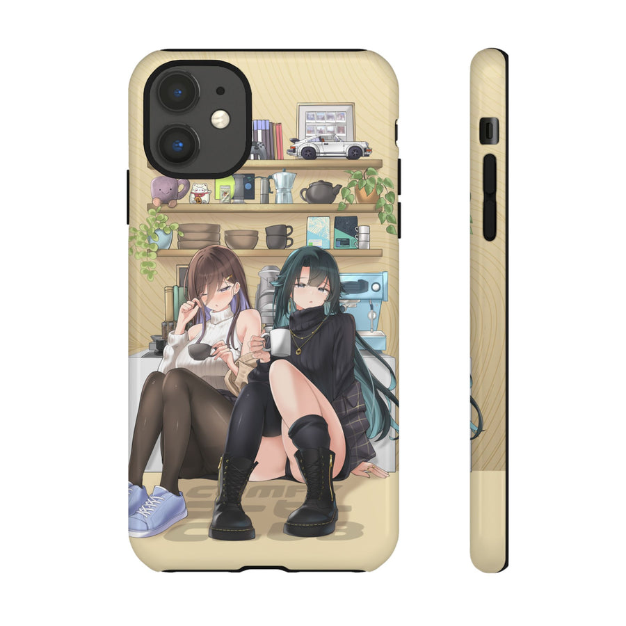 COMFY COFFEE SATOMI+FLOR Phone Case