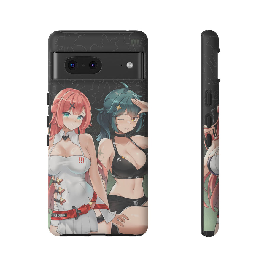 TRIPLE CAUTION AMIA + ARIA Phone Case