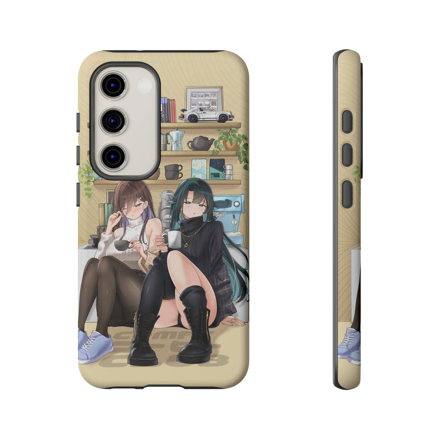 COMFY COFFEE SATOMI+FLOR Phone Case