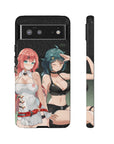 TRIPLE CAUTION AMIA + ARIA Phone Case