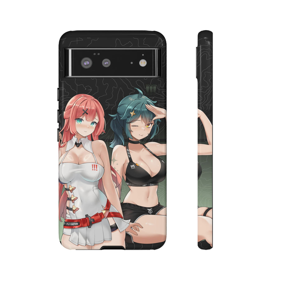 TRIPLE CAUTION AMIA + ARIA Phone Case