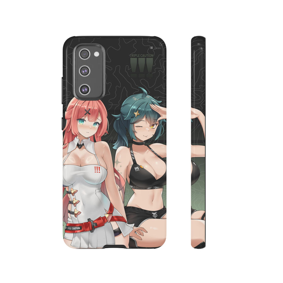 TRIPLE CAUTION AMIA + ARIA Phone Case