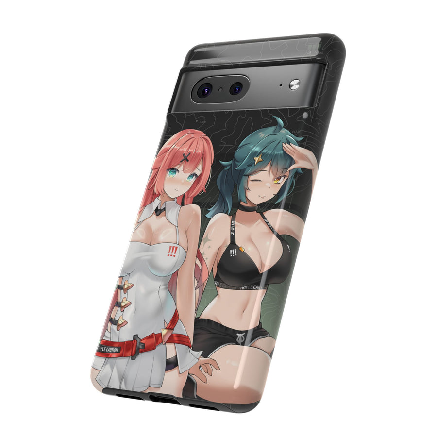 TRIPLE CAUTION AMIA + ARIA Phone Case