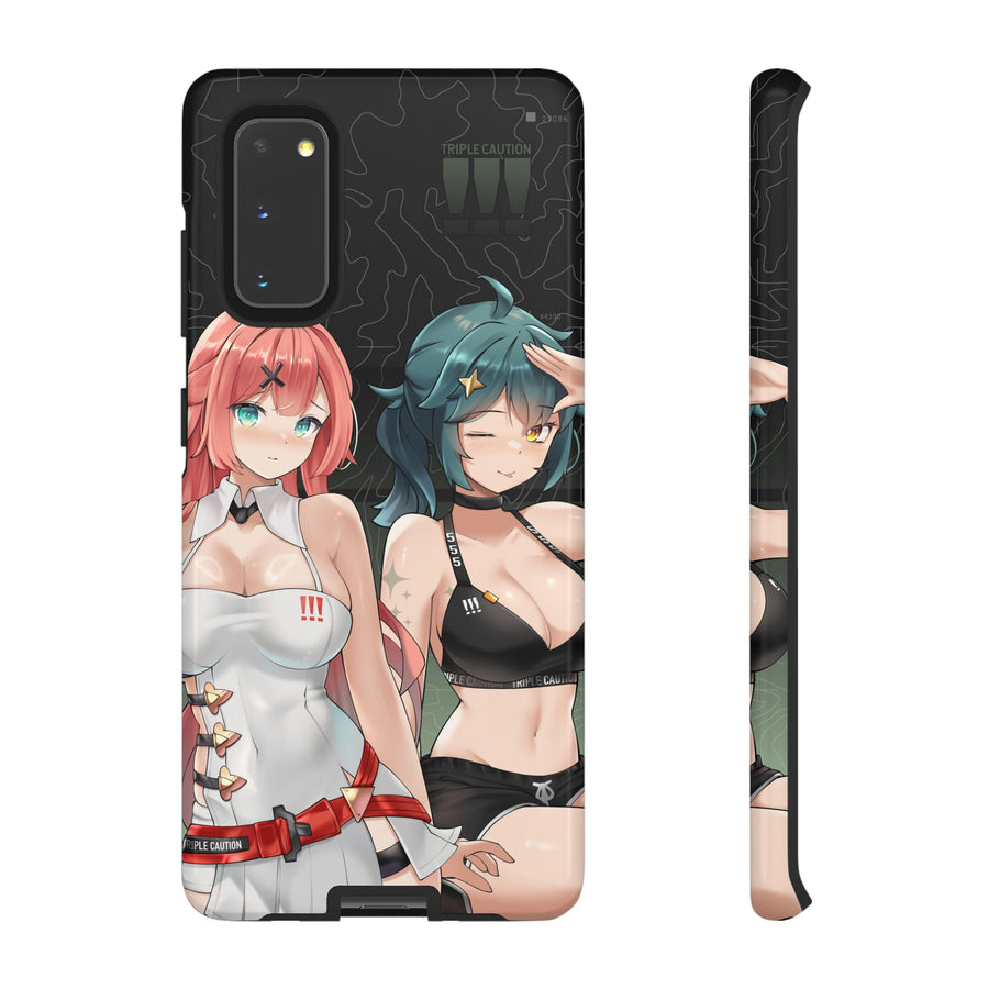 TRIPLE CAUTION AMIA + ARIA Phone Case