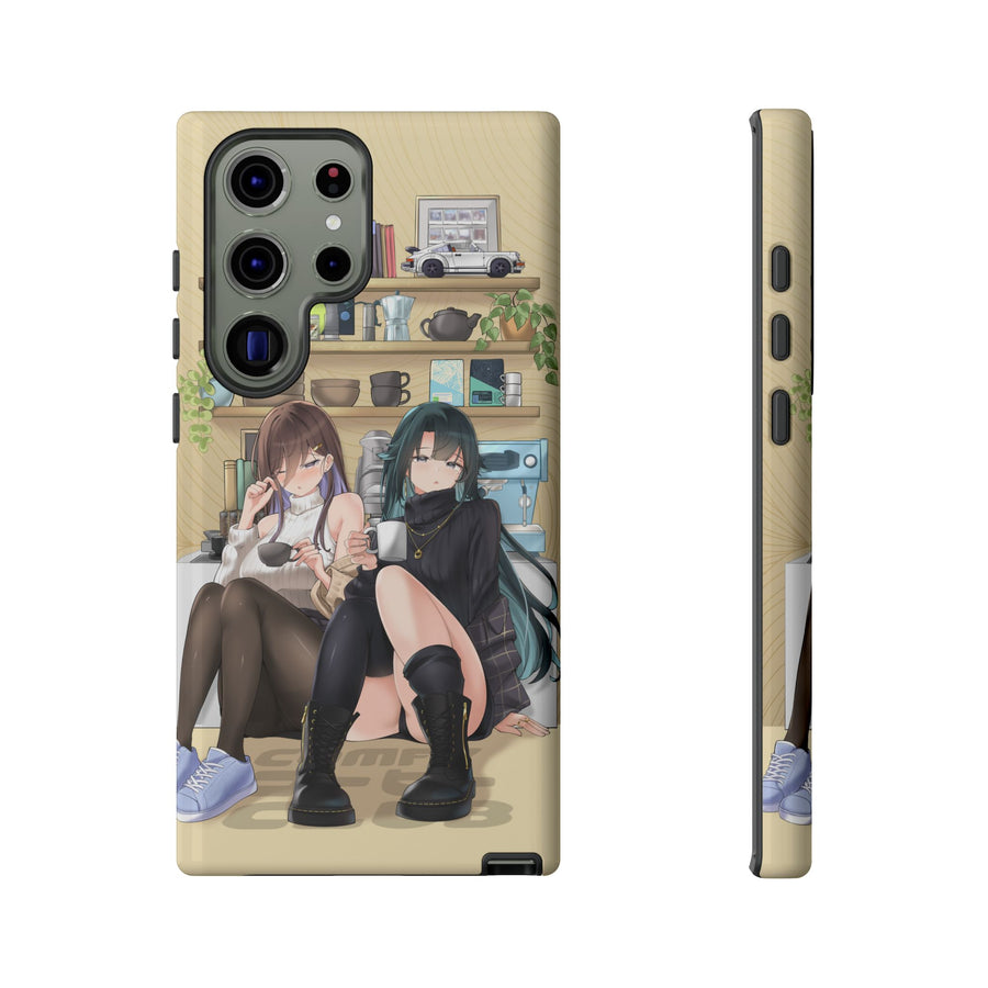 COMFY COFFEE SATOMI+FLOR Phone Case