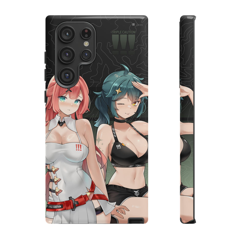 TRIPLE CAUTION AMIA + ARIA Phone Case