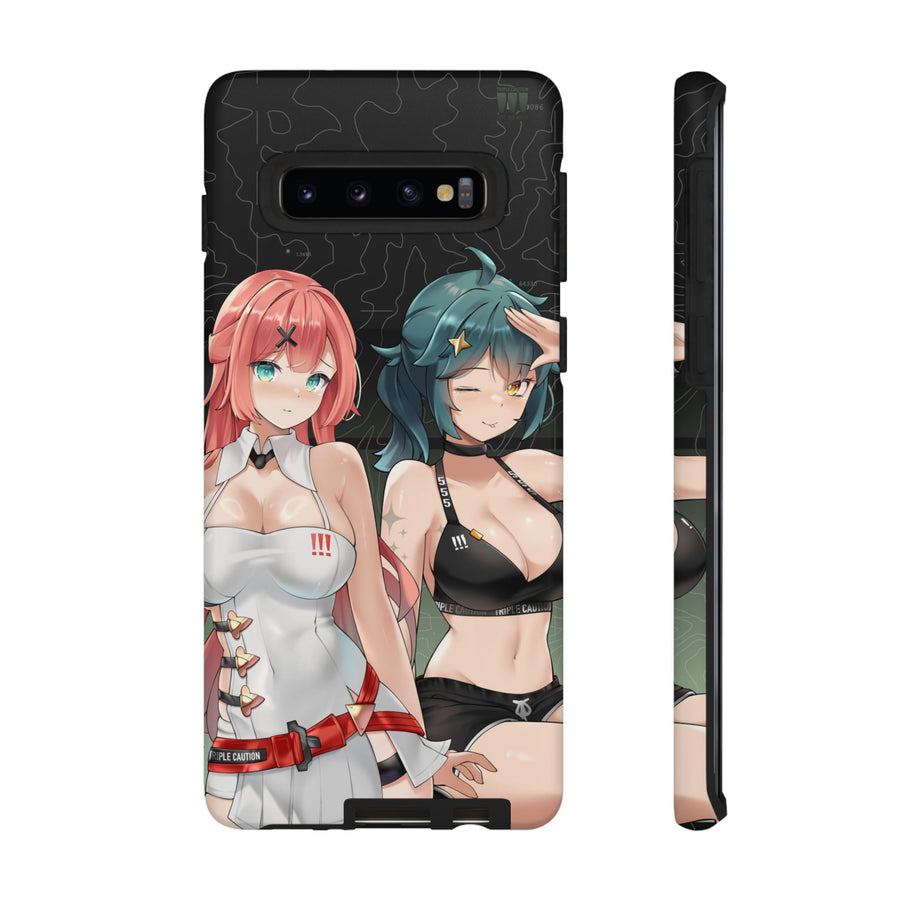 TRIPLE CAUTION AMIA + ARIA Phone Case