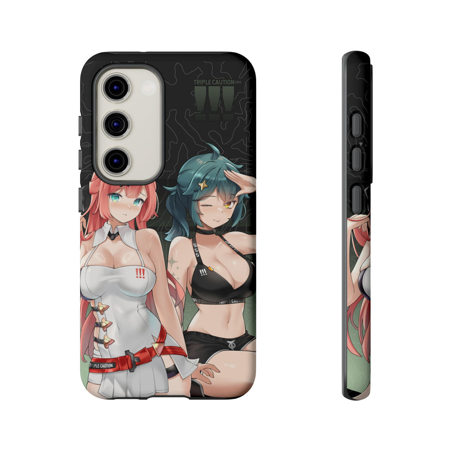 TRIPLE CAUTION AMIA + ARIA Phone Case