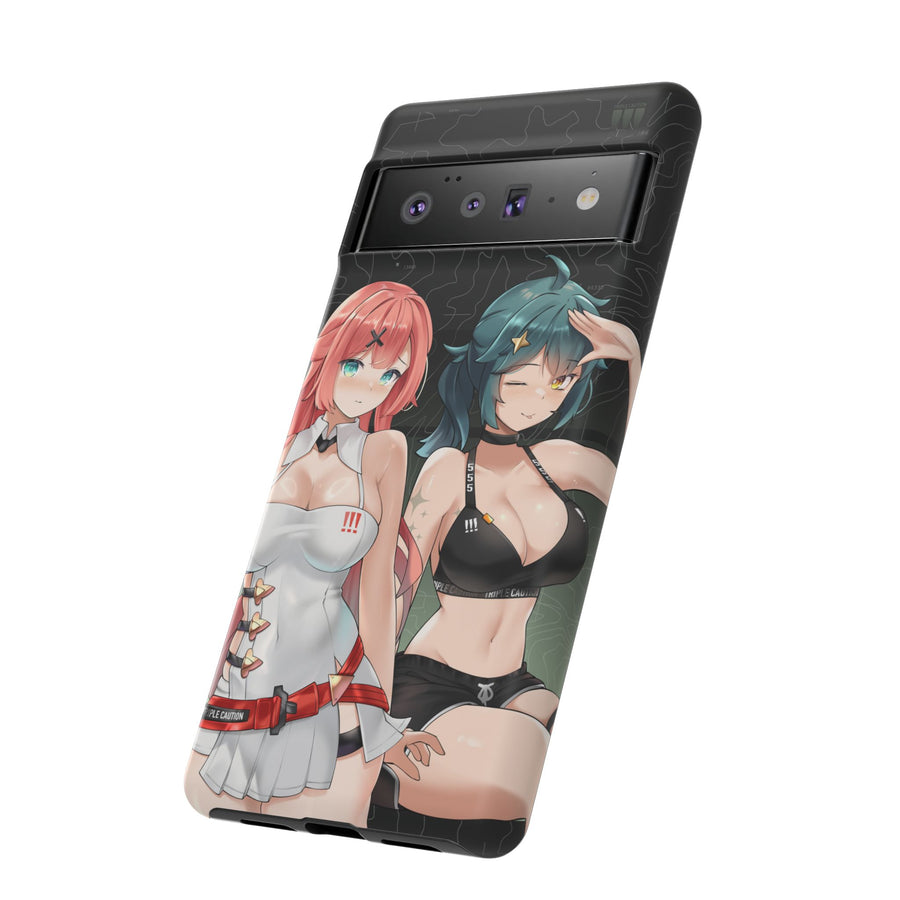 TRIPLE CAUTION AMIA + ARIA Phone Case