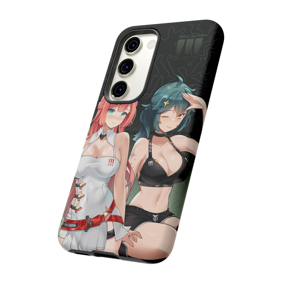 TRIPLE CAUTION AMIA + ARIA Phone Case