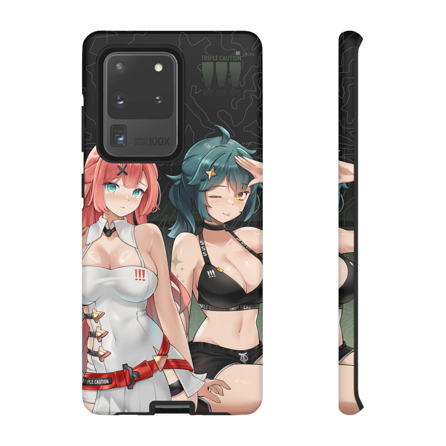 TRIPLE CAUTION AMIA + ARIA Phone Case