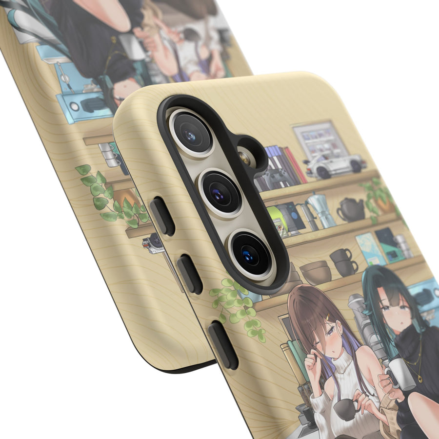 COMFY COFFEE SATOMI+FLOR Phone Case