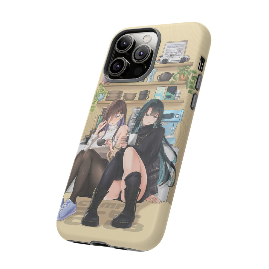 COMFY COFFEE SATOMI+FLOR Phone Case