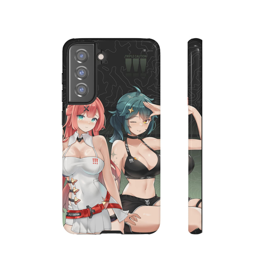 TRIPLE CAUTION AMIA + ARIA Phone Case