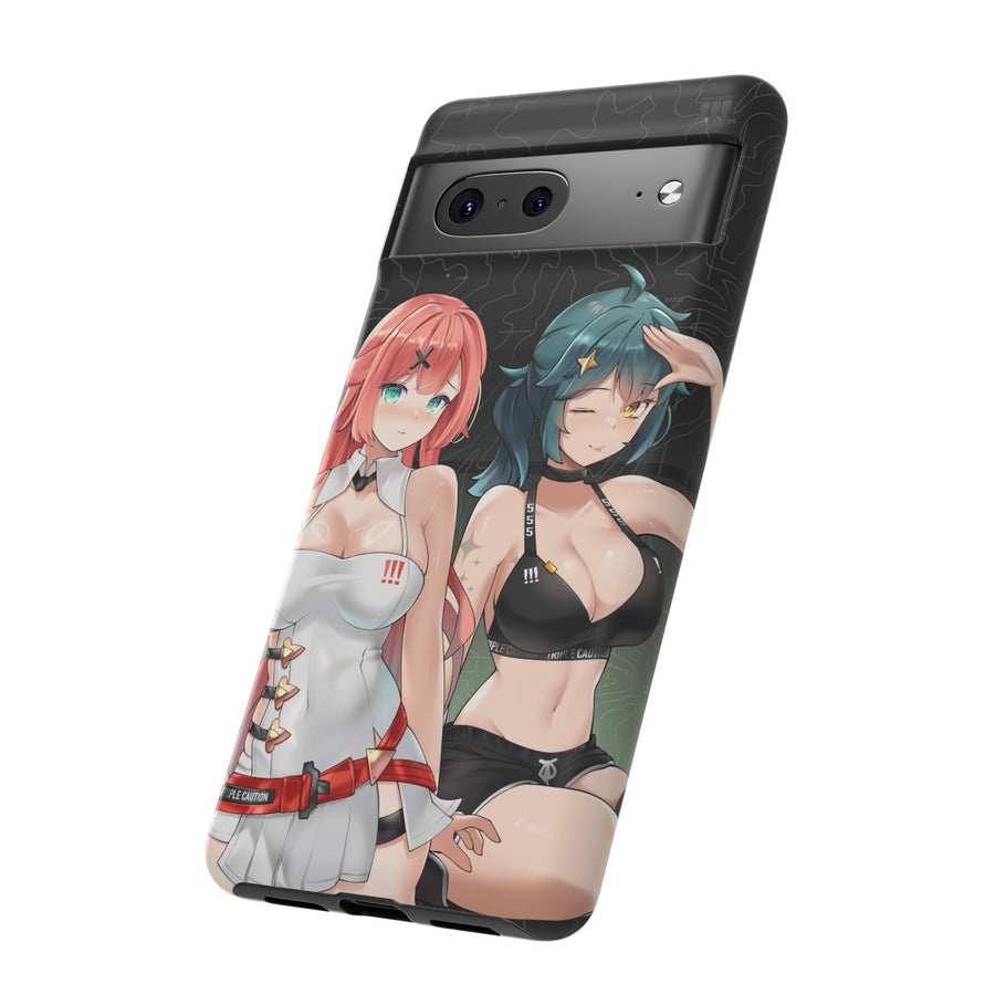 TRIPLE CAUTION AMIA + ARIA Phone Case