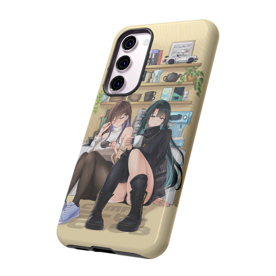 COMFY COFFEE SATOMI+FLOR Phone Case