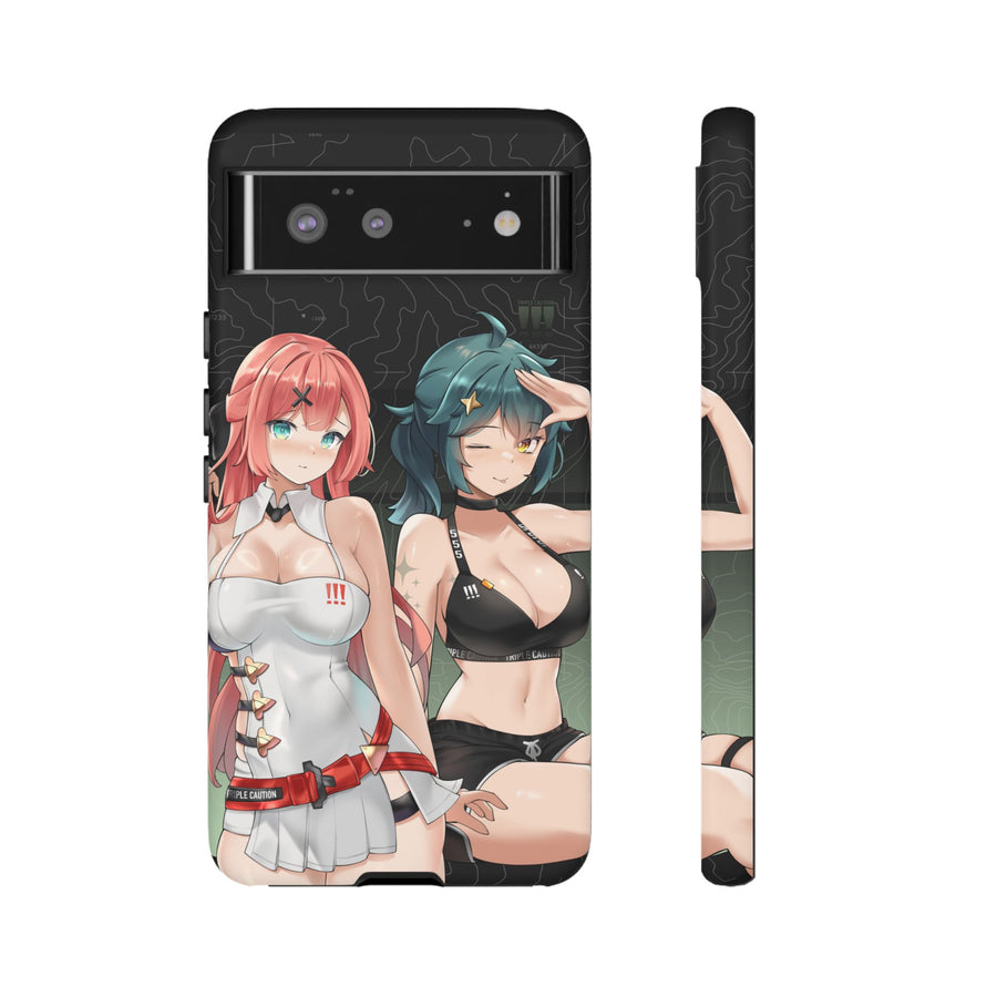 TRIPLE CAUTION AMIA + ARIA Phone Case