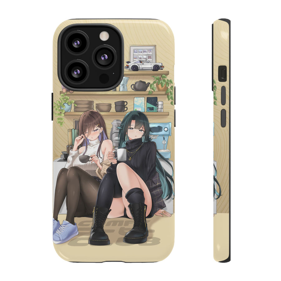 COMFY COFFEE SATOMI+FLOR Phone Case