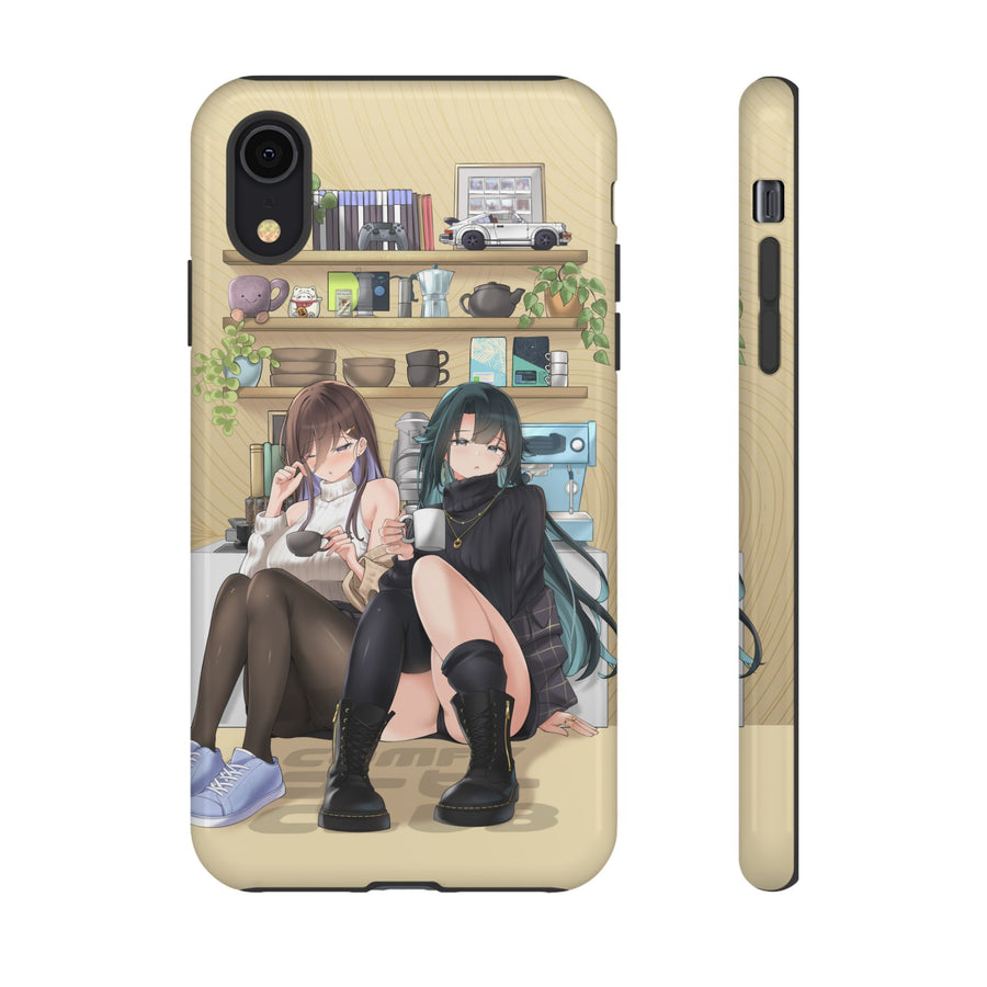 COMFY COFFEE SATOMI+FLOR Phone Case