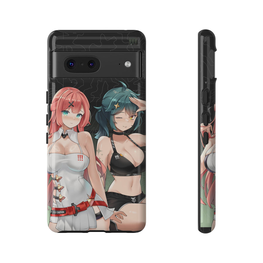 TRIPLE CAUTION AMIA + ARIA Phone Case